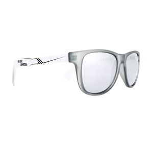 Goalie Glasses - White  Non-Detachable