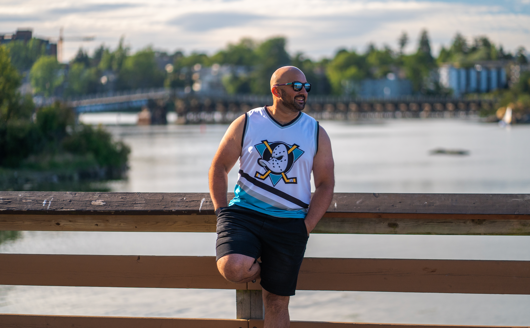 Anaheim Hockey Sunglasses